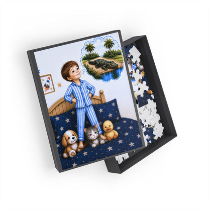 Can You Cuddle an Alligator? 96-Piece Kids Puzzle