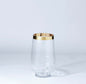 24k Gold Hurricane Candleholders/Vase