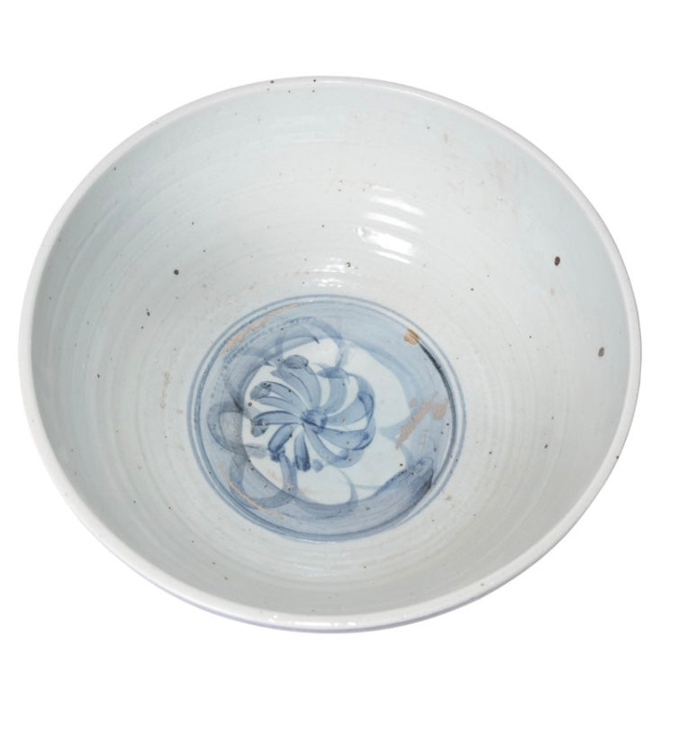 Light Blue Sea Flower Bowl