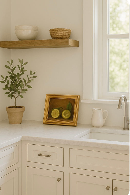 Lemons — Fine Art Still Life Framed Print