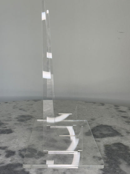 Clear Acrylic Book Display Stand