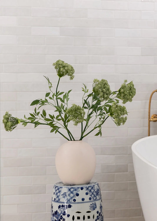 Artificial Queen Anne's Lace Stems - 36" Set of 3