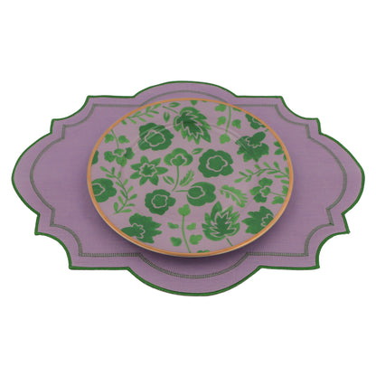 Bernadette Leaf Dinner Plate - Set of 4 (+1 Bonus Plate)