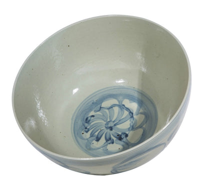 Light Blue Sea Flower Bowl