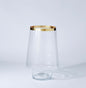 24k Gold Hurricane Candleholders/Vase