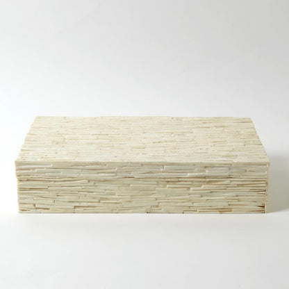 Chiseled Bone Storage Boxes