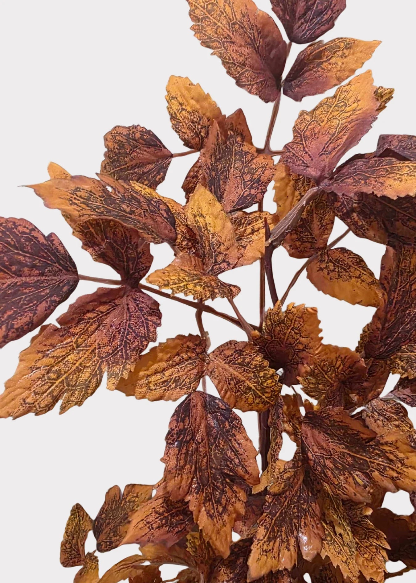 Artificial Cimicifuga Ramosa Fall Branch – Rust Brown, 30”-Set of 3