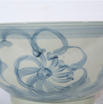Light Blue Sea Flower Bowl