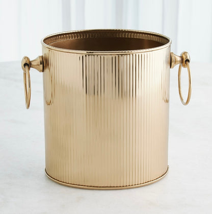 Winston Ice Bucket in Brass