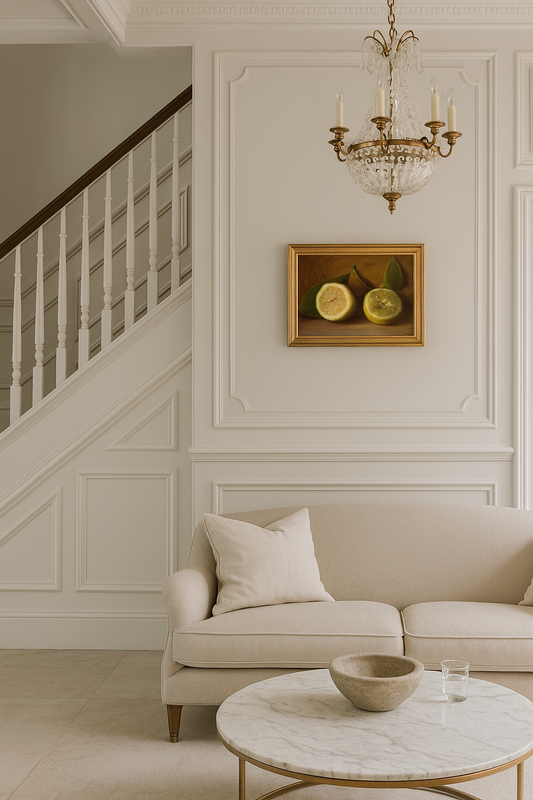 Lemons Still Life Wall Art
European-Inspired Citrus Print | Timeless Kitchen & Dining Decor | Fresh Quiet Luxury (Copy)