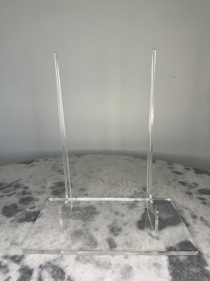 Clear Acrylic Book Display Stand