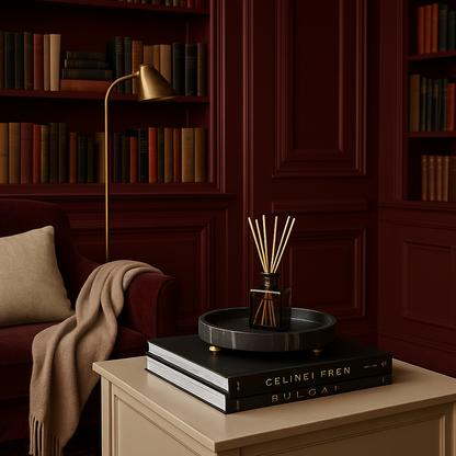 Quintessential Tray In Black Marble