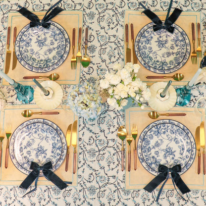 Eleanor Royal Blue Tablecloth