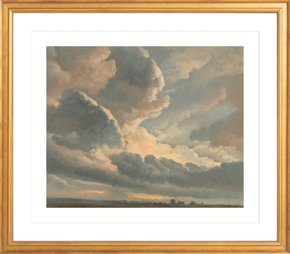 A Cloud Study — Elegant Sky Landscape Wall Art | Timeless European-Inspired Wall Decor