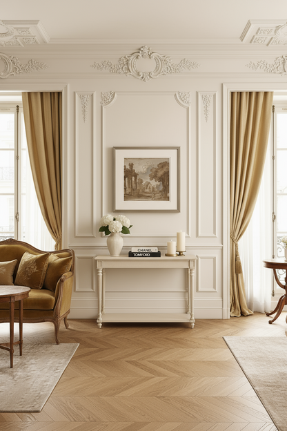 French Landscape III | Luxe Framed Fine Art Print