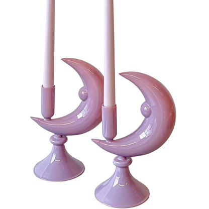 24 Extra Tall Lilac Hush Taper Candle - 6 Packs of 4