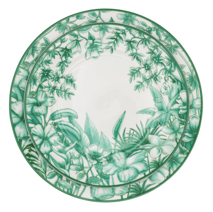 Monsoon Verdant Dinner Plate - Set of 4 (+1 Bonus Plate)