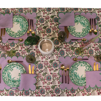 Monsoon Verdant Dinner Plate - Set of 4 (+1 Bonus Plate)