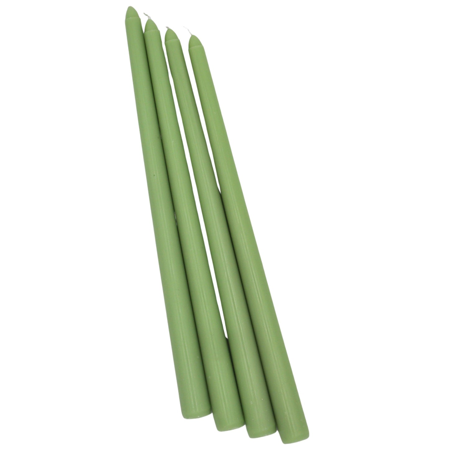 24 Extra Tall Pistachio Cream Taper Candle - 6 Packs of 4