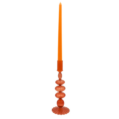 24 Extra Tall Warm Pumpkin Spice Taper Candle - 6 Packs of 4
