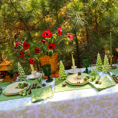 Winter-glow Pine Tree - Pair