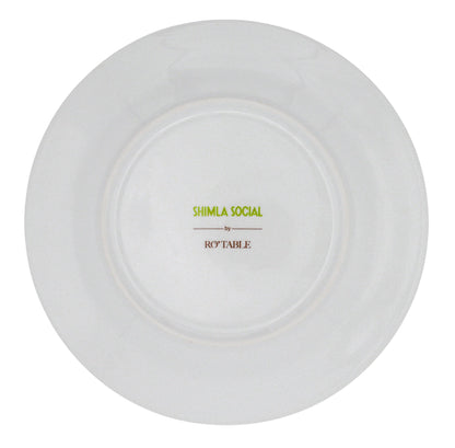 Bombay Blue Dinner Plate - Set of 4 (+1 Bonus Plate)