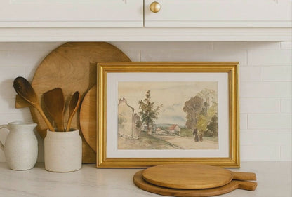 The Road to Versailles – French Country Wall Art | Parisian Landscape Framed Print (Copy 2)