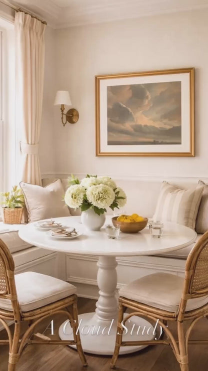 A Cloud Study —               Elegant Sky Landscape Wall Art | Timeless European-Inspired Wall Decor (Copy)