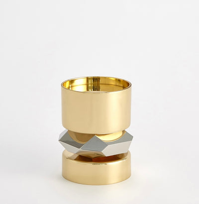 Romano Brass Candleholder (short)