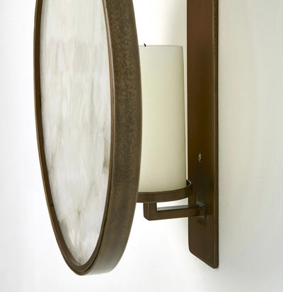 Anya Wall Sconce in Black/Bronze