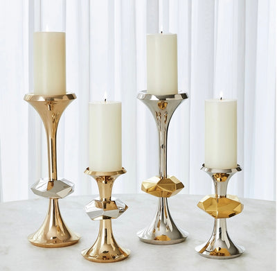 Gabriel Nickel Candleholder (small)