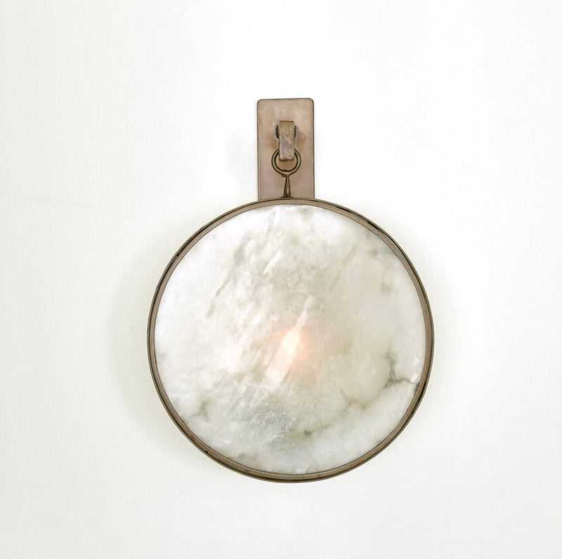 Anya Wall Sconce in Black/Bronze