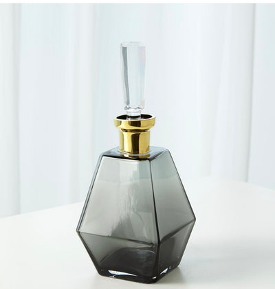 Smoke Decanter with 24k Gold Neck