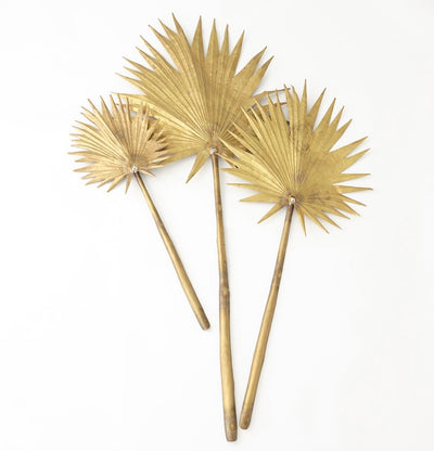 Brass Palm Leaf (large)