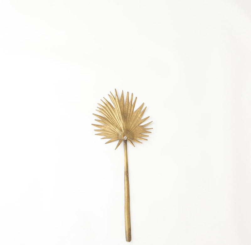 Brass Palm Leaf (small)