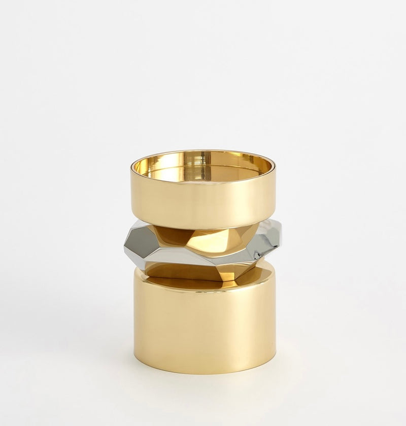 Romano Brass Candleholder (short)