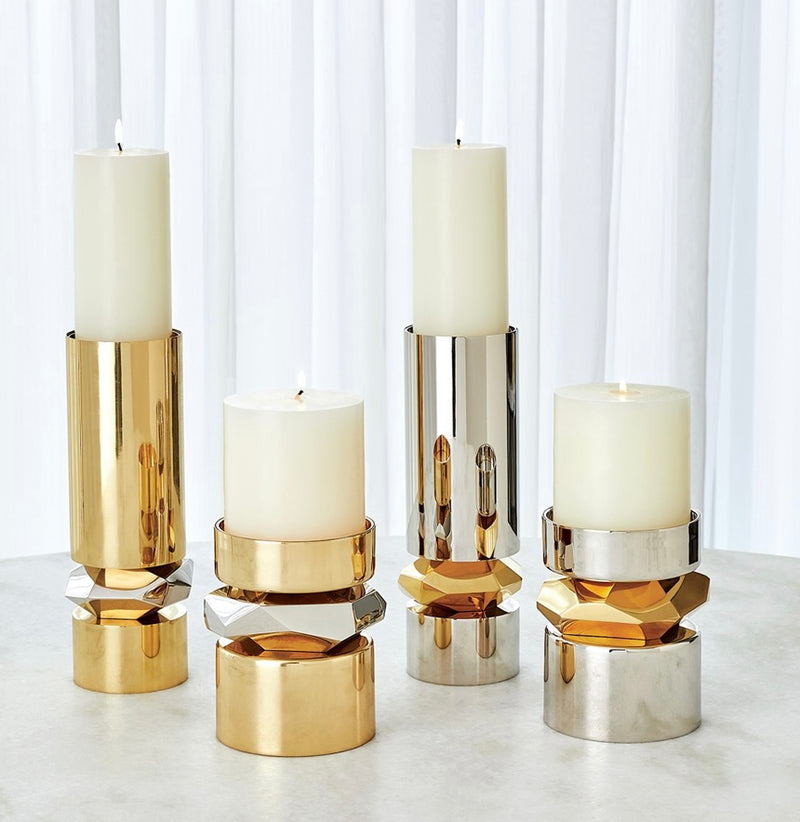 Romano Brass Candleholder (short)