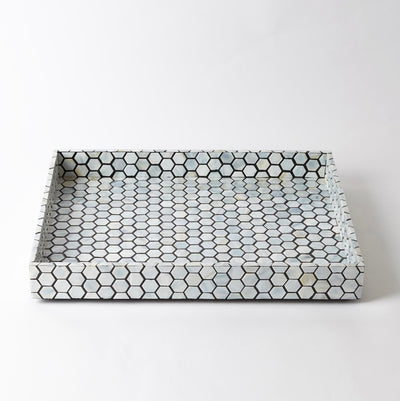 Mother of Pearl Tray-Black (small)