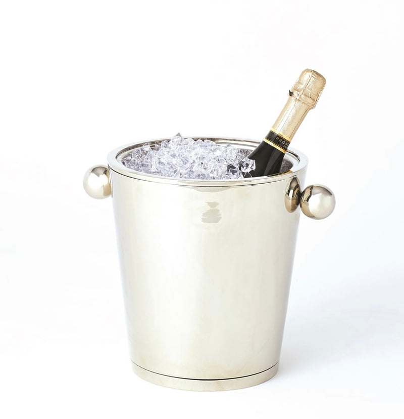 Margot Champagne Ice Bucket-Nickel