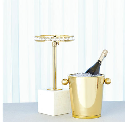 Margot Champagne Bucket-Brass