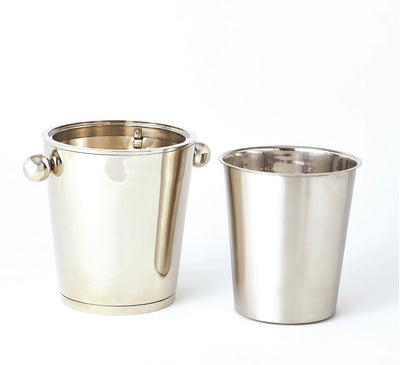 Margot Champagne Ice Bucket-Nickel