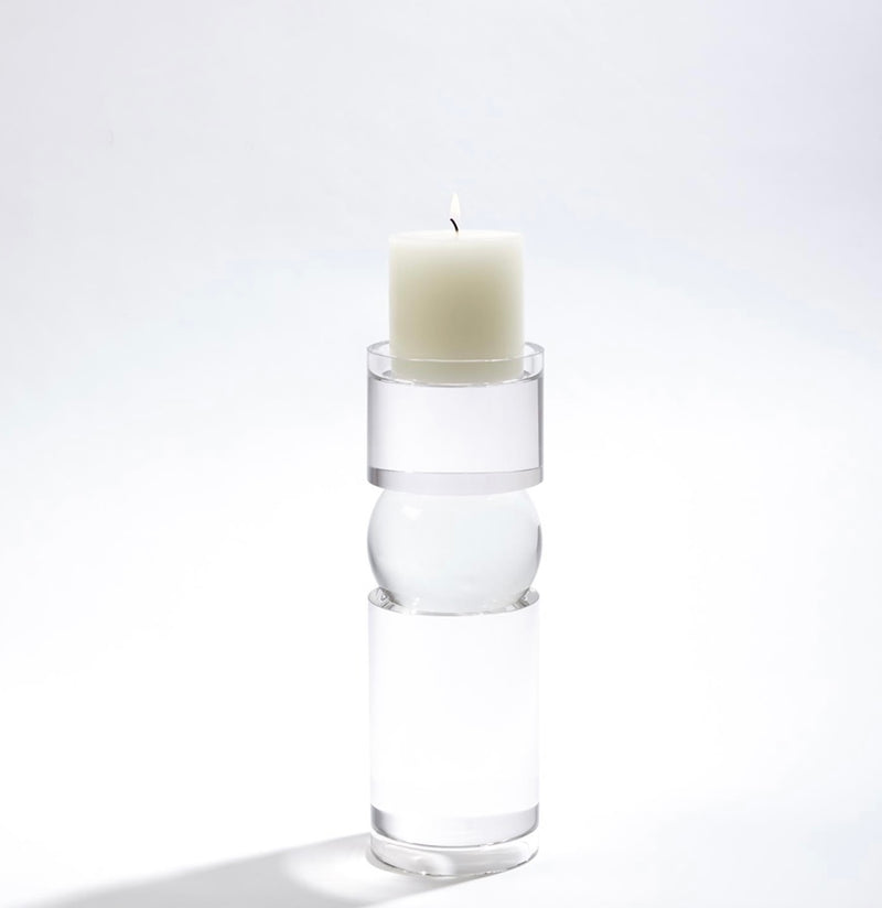 Bipolar Crystal Candle Holder (small)