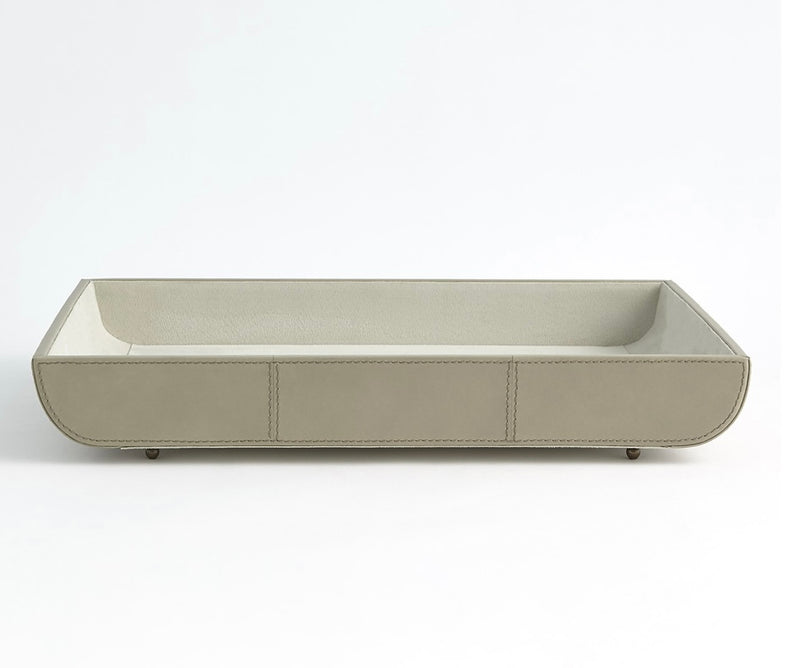 Curved Corner Tray-Light Grey