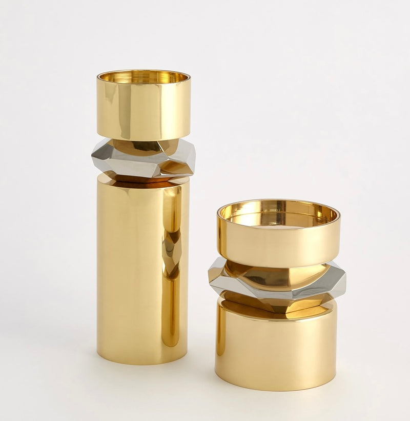 Romano Brass Candleholder (short)