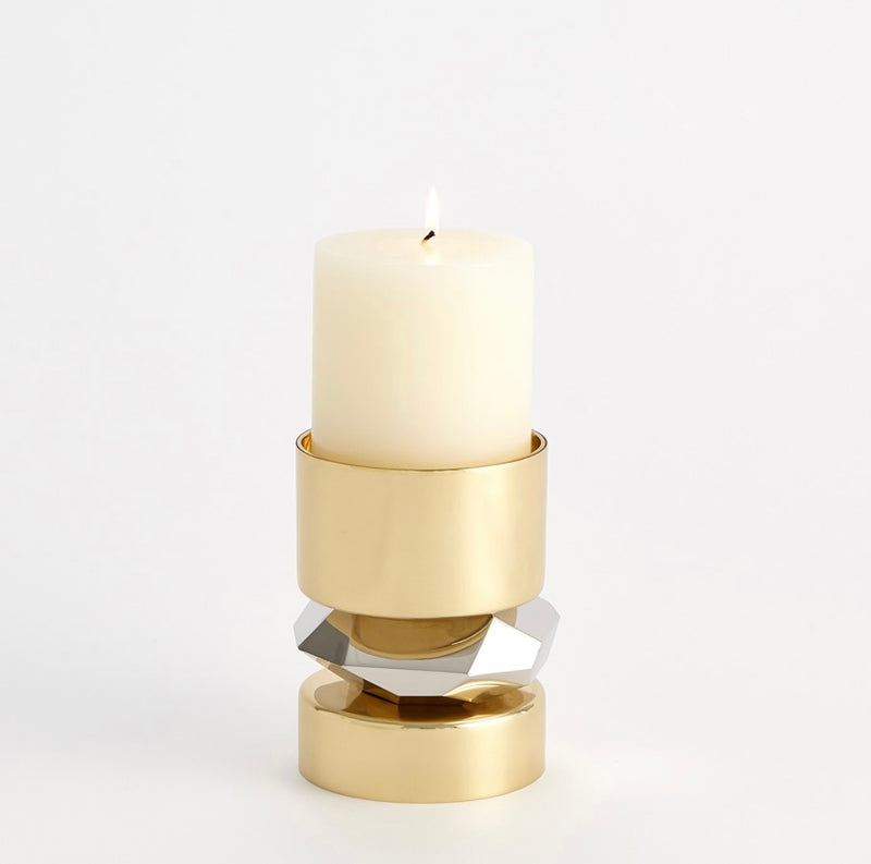 Romano Brass Candleholder (short)