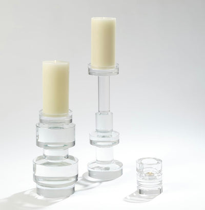 Brilliant Round Pillar Holder (votive)