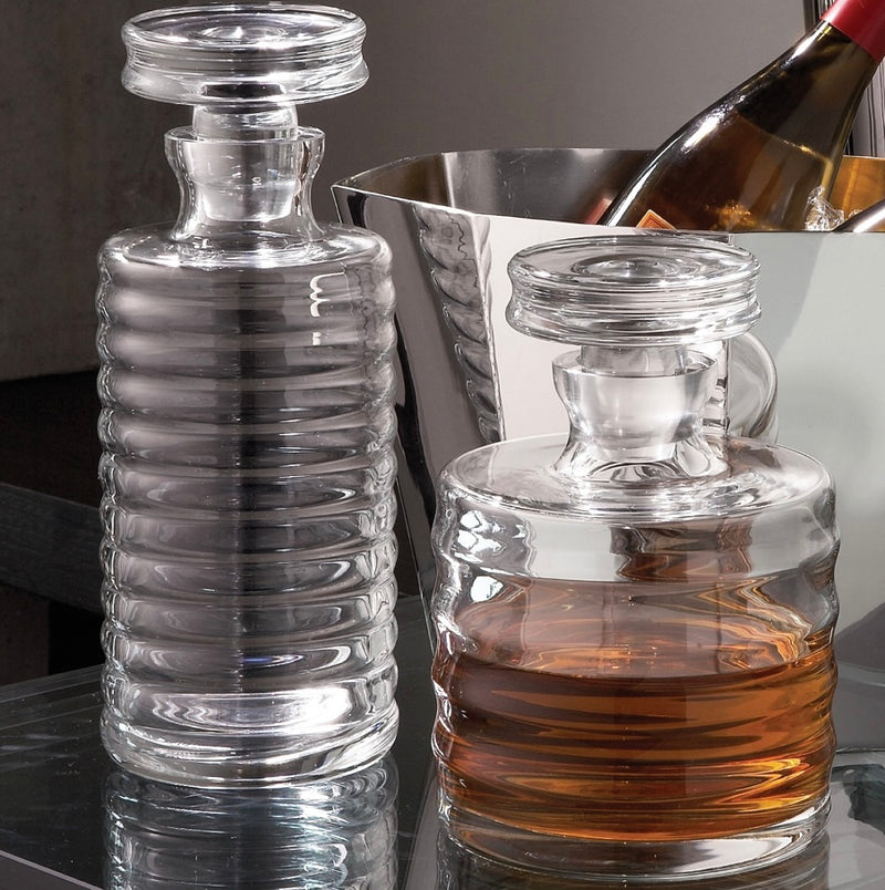 Ribbed Decanter