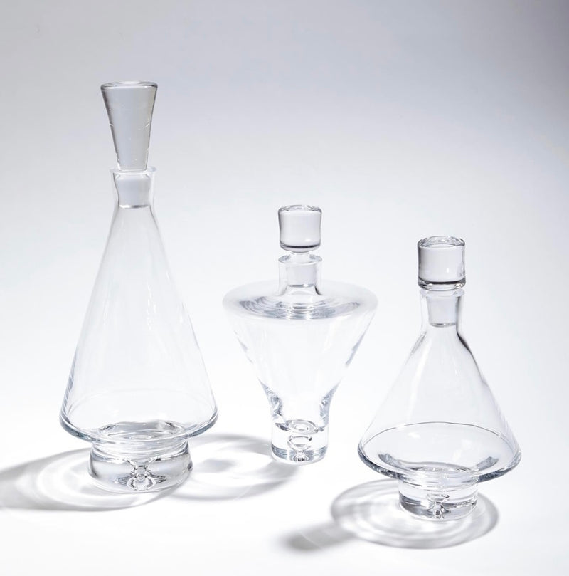 Brilliant Clear Decanter-Fat Bottom