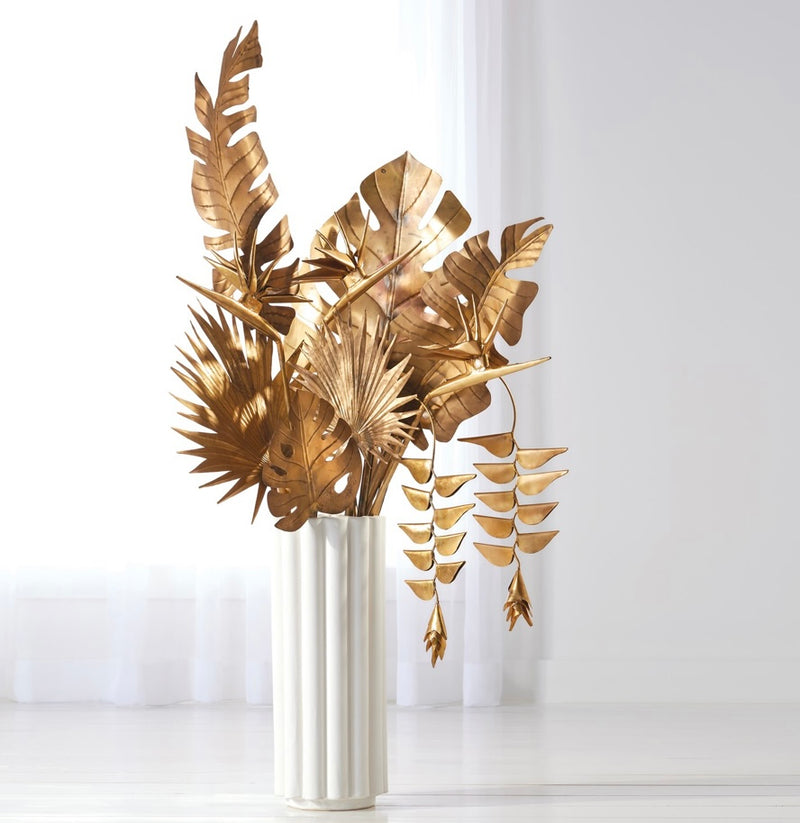 Brass Palm Leaf (medium)