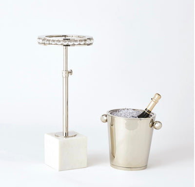 Margot Champagne Ice Bucket-Nickel